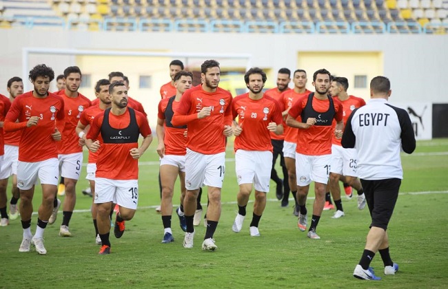 اليوم المنتخب المصري راحة من التدريبات ومعسكر مغلق غدا