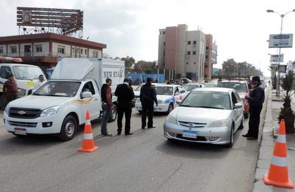 الإدارة العامة للمرور تضبط  مخالفة متنوعة خلال  ساعة