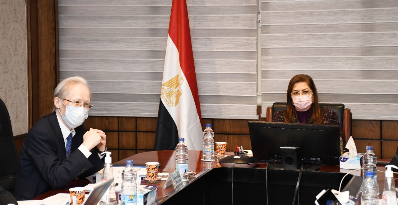 اجتماع الدكتورة هالة السعيد، وزيرة التخطيط والتنمية الاقتصادية