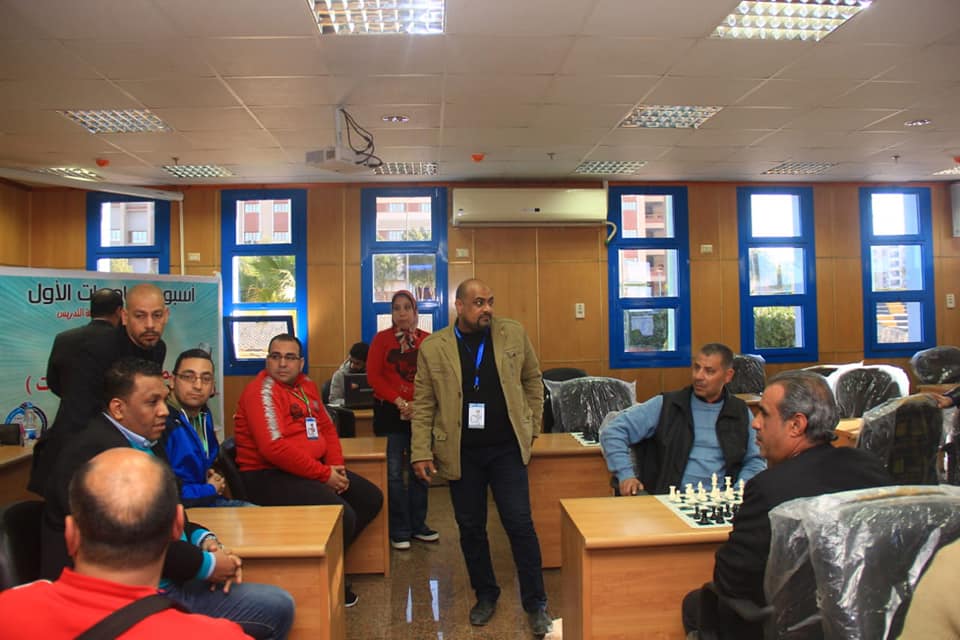  بطولة الشطرنج بأسبوع الجامعات الأول بجامعة سوهاج