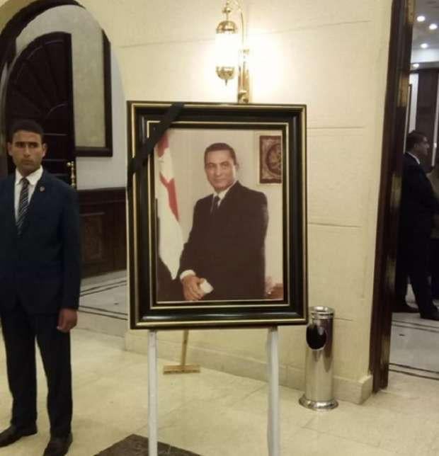 عزاء  الرئيس الراحل حسني مبارك