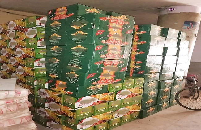 مصادرة  عبوة عصير يبيعها صاحب سوبر ماركت شهير في طنطا بأزيد من التسعيرة