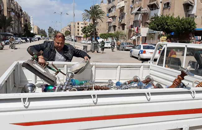 حملات مكبرة على المطاعم والمقاهي ومحال العصائر بالفيوم 