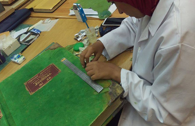 مكتبة الإسكندرية تنهي عمليات ترميم سجلات قناة السويس