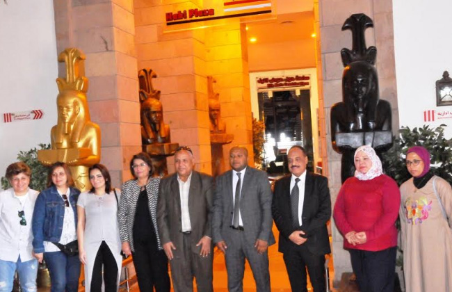انطلاق فعاليات ملتقى لمسات أسوان الدولي الأول بمتحف النيل الوثائقي