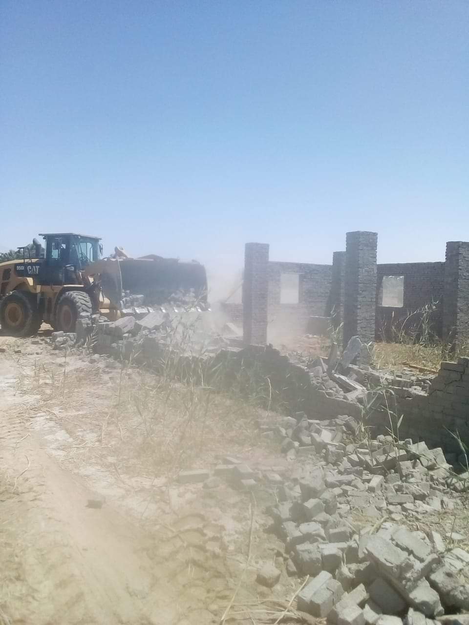 حملات إزالة التعديات ومخالفات البناء فى جنوب سيناء