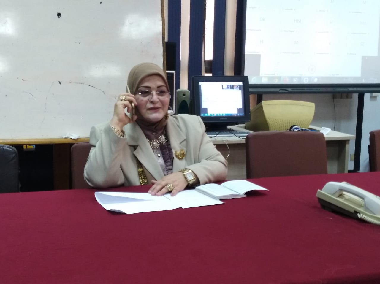 الدكتورة بثينة كشك، وكيلة وزارة التربية والتعليم بكفر الشيخ
