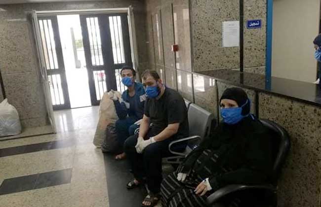 مستشفى العزل بقها خروج  حالات تعافي من فيروس كورونا | صور