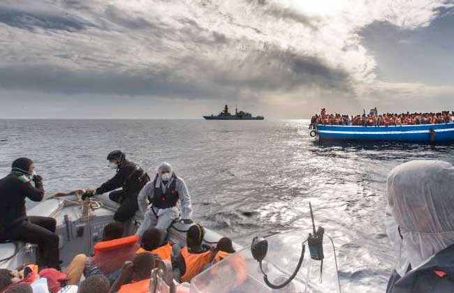 منظمة إغاثة تونسية إنقاذ  مهاجرًا من بين  أبحروا من السواحل الليبية باتجاه إيطاليا