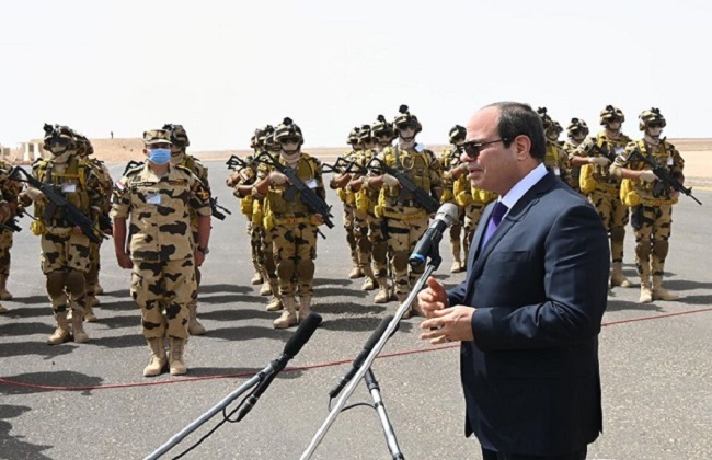 الجيش الليبي خطاب الرئيس السيسي رفع معنوياتنا وعمق كلماته تدرك طبيعة الأزمة 