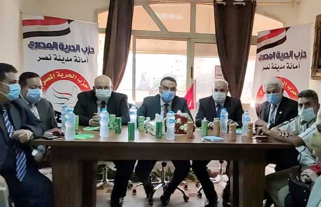 رئيس حزب الحرية المصري نملك مرشحين ذوي قوة وصلابة فى كل الاستحقاقات القادمة|صور   
