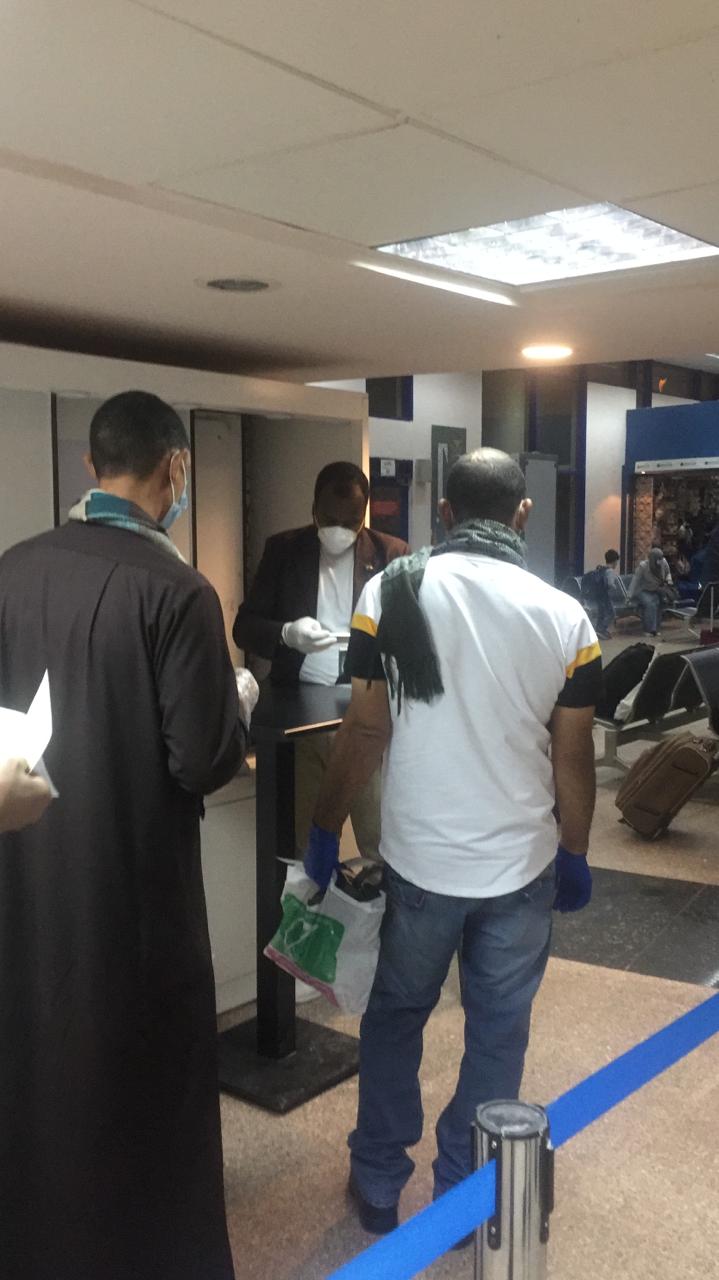 مطار مرسى علم يستقبل المصريين العالقين في الكويت