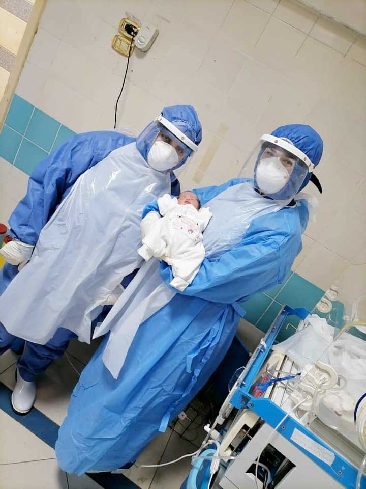  	إجراء أول عملية ولادة بمستشفى العزل بجامعة المنصورة