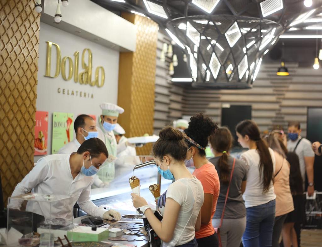 احتفال Dolato Gelateria باليوم العالمى للشوكولاته