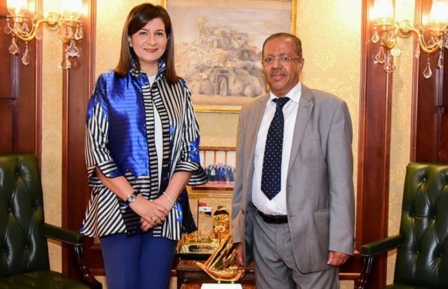 وزيرة الهجرة تستقبل وزير المغتربين اليمني لبحث التعاون في ملف المهاجرين | صور