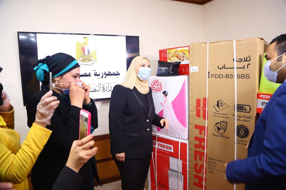 احتفالية صندوق تحيا مصر لتيسير زواج الفتيات ضمن مبادرة "دكان الفرحة"