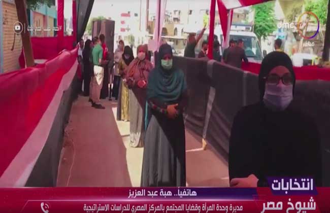 هبة عبد العزيز المرأة المصرية أثبتت وعيها بقضايا وطنها بمشاركتها بانتخابات الشيوخ | فيديو
