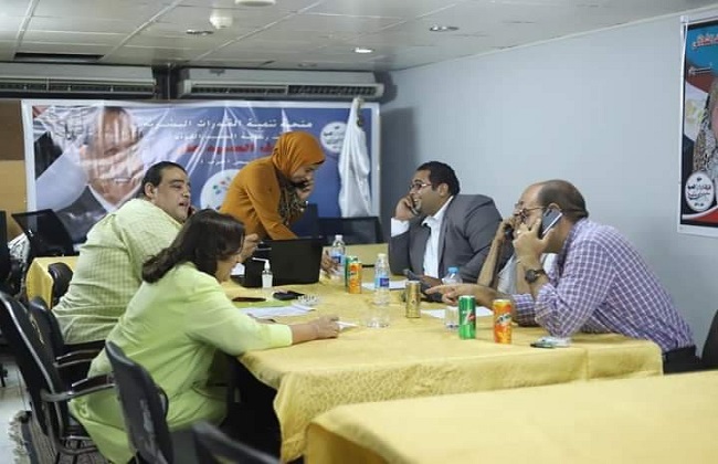 غرفة عمليات حزب الحركة الوطنية المصرية تتابع انتخابات الشيوخ على مستوى الجمهورية| صور