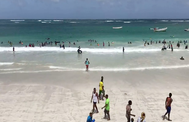 «رويترز سماع دوي انفجار في فندق على شاطئ ليدو بالعاصمة الصومالية مقديشو