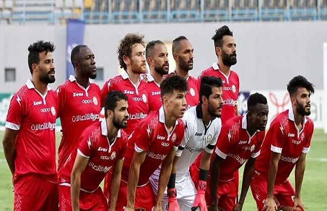 حسن يوسف يحرز الهدف الأول لحرس الحدود فى شباك الزمالك