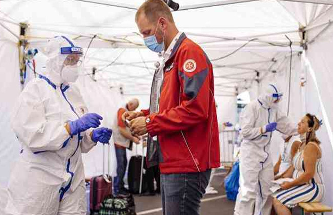  ألمانيا تسجل  إصابة جديدة بفيروس كورونا