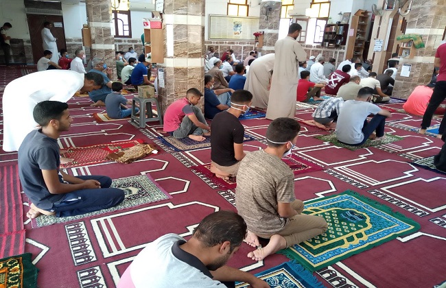  مسجدا بشمال سيناء يستقبل المصلين بعد عودة صلاة الجمعة إلى المساجد |صور
