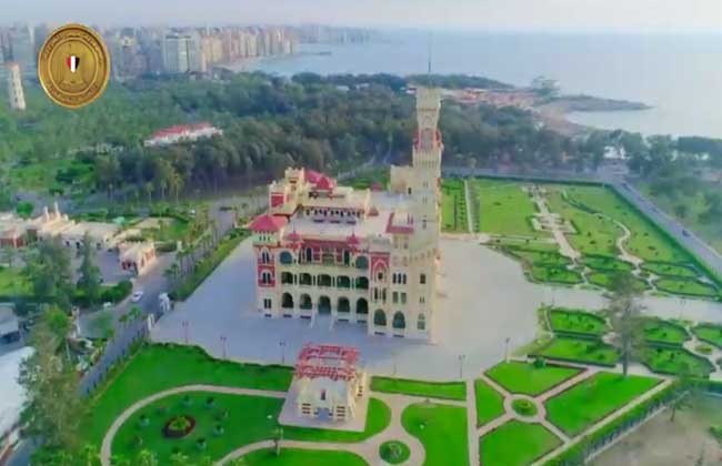 الرئيس السيسي يتفقد منطقة المنتزه التاريخية بالإسكندرية | فيديو