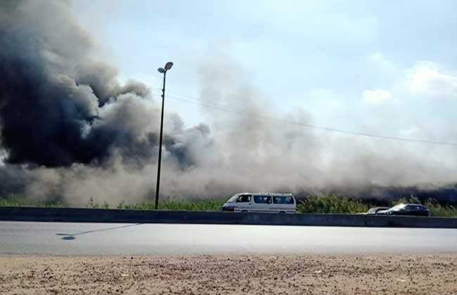 حريق في شركة تصدير حاصلات زراعية بالبحيرة