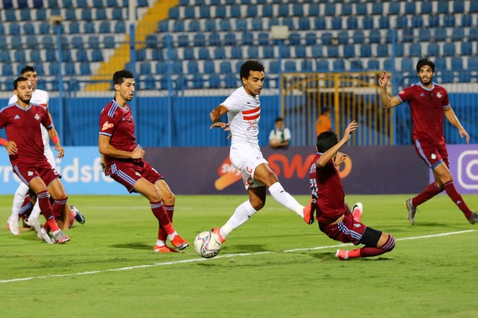 مباراة الزمالك وبيراميدز