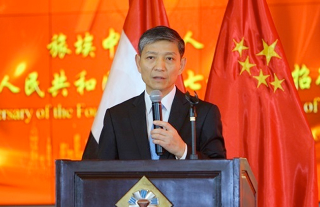 السفير الصيني بالقاهرة العلاقات المصرية الصينية شهدت تطورا كبيرا في عهد الرئيس السيسي