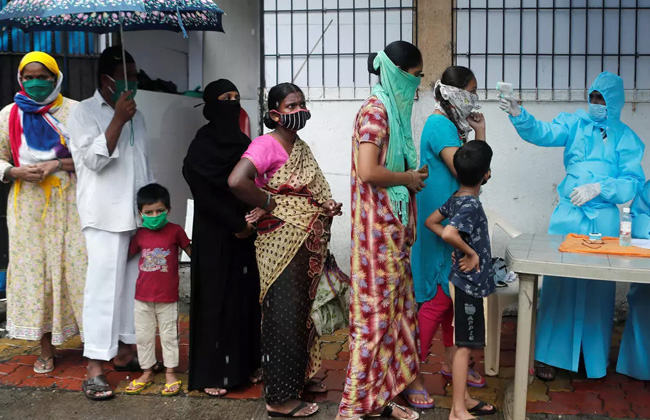 الهند تسجل  ألفا و  حالة إصابة جديدة بفيروس كورونا