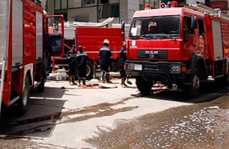 الصحة نقل  حالة للمستشفيات بحادث حريق كنيسة الشهيد أبوسيفين بإمبابة وجارٍ حصر الوفيات 