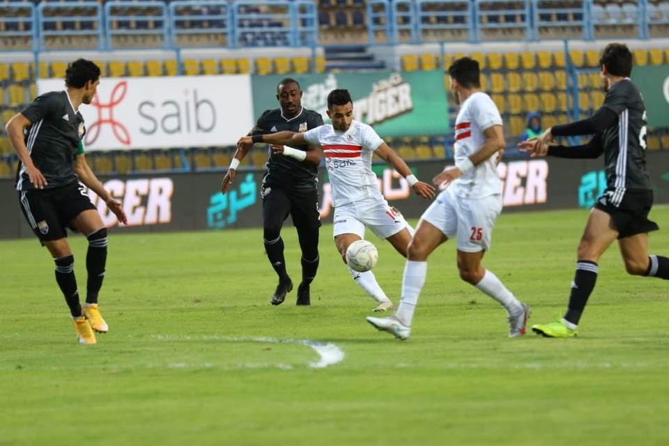 مباراة الزمالك والجونة