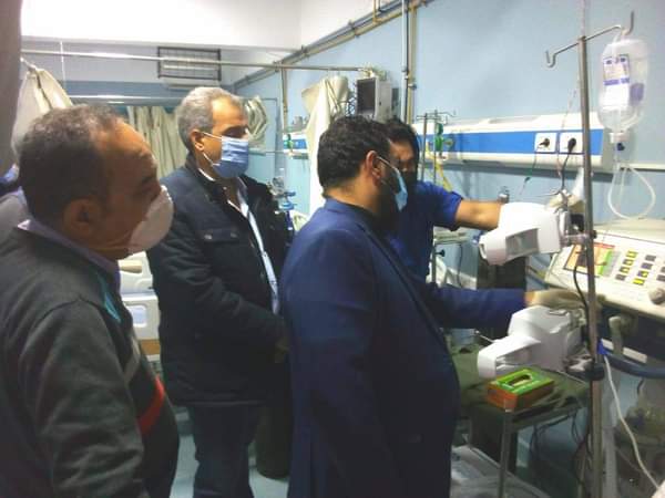 وكيل وزارة الصحة بالبحر الأحمر يتفقد مستشفى حميات الغردقة  