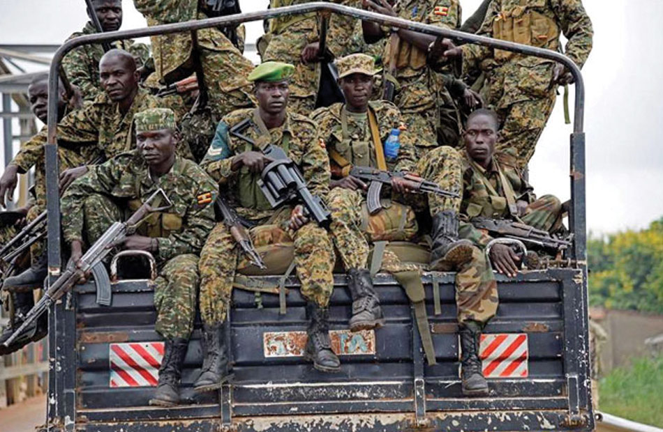 الجيش الأوغندي مقتل  من حركة الشباب بالصومال