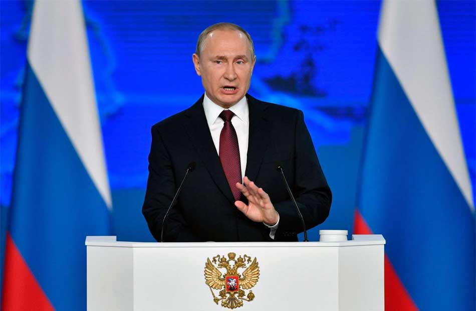 الكرملين بوتين يدعم تطبيع العلاقات بين موسكو وواشنطن 