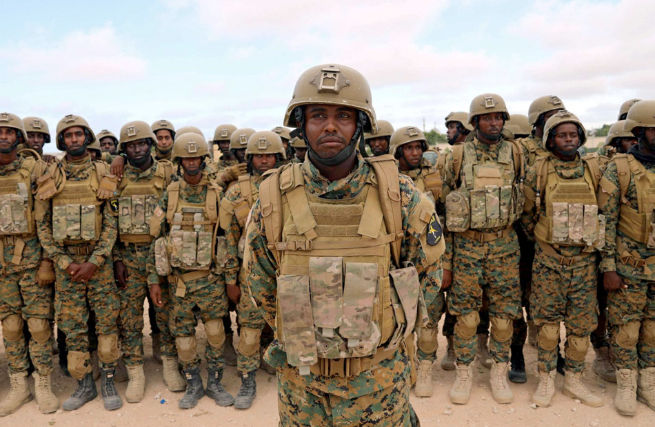 قوات الجيش الصومالي وأميصوم تضبط عناصر يشتبه انتماؤها لتنظيم القاعدة