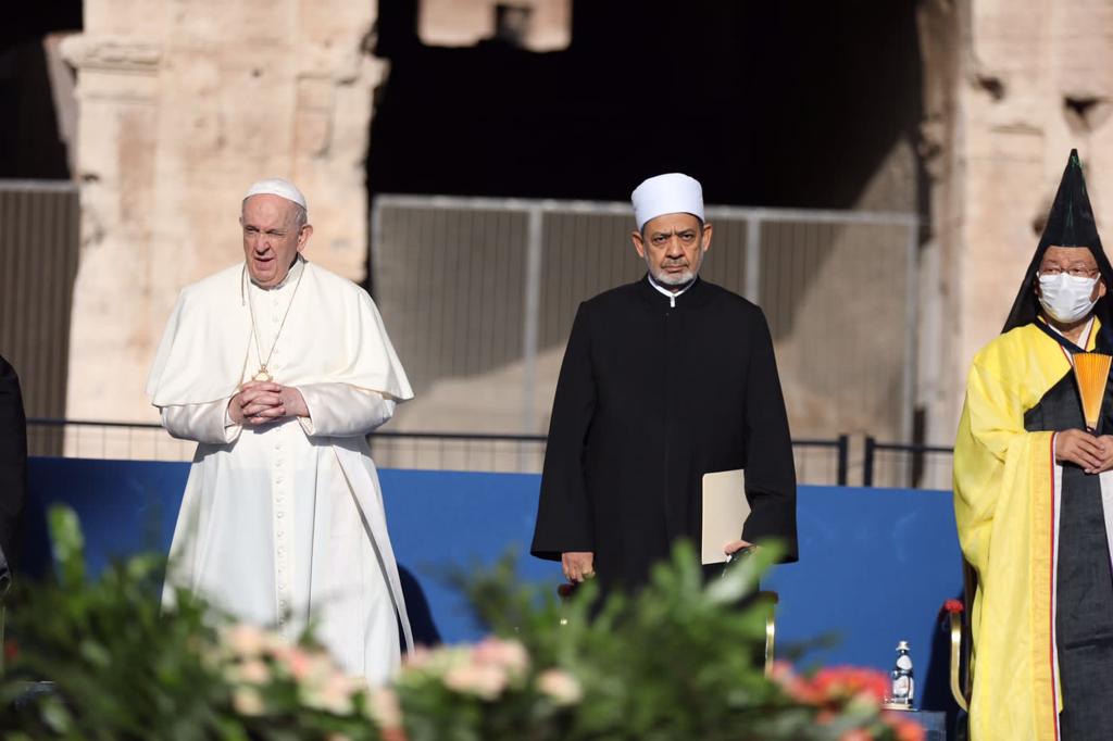  زيارة الإمام الأكبر للعاصمة الإيطالية روما 