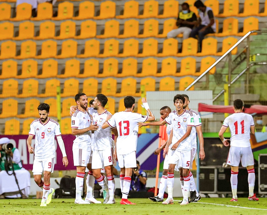 مبخوت يقود تشكيل الإمارات أمام تونس في كأس العرب 