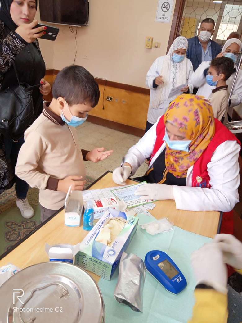  تدشين مبادرة رئيس الجمهورية لعلاج أمراض سوء التغذية بين أطفال المدارس  صور 