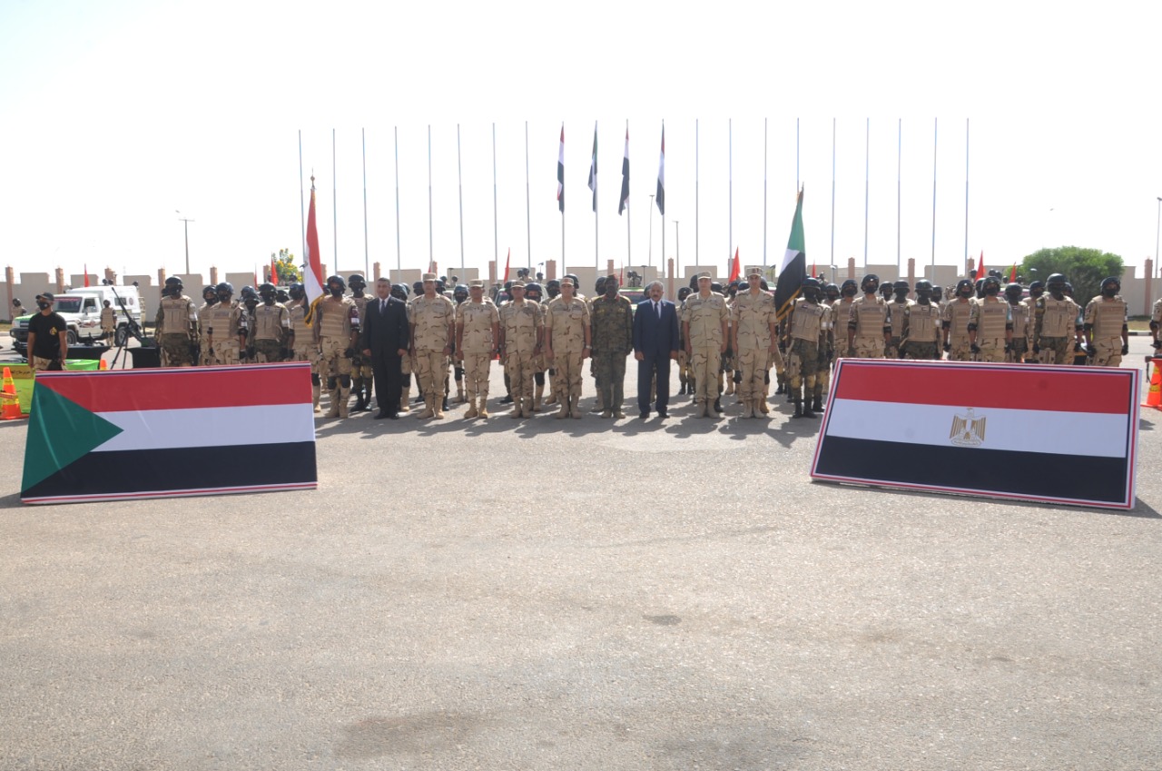 فعاليات التدريب المصرى السودانى المشترك