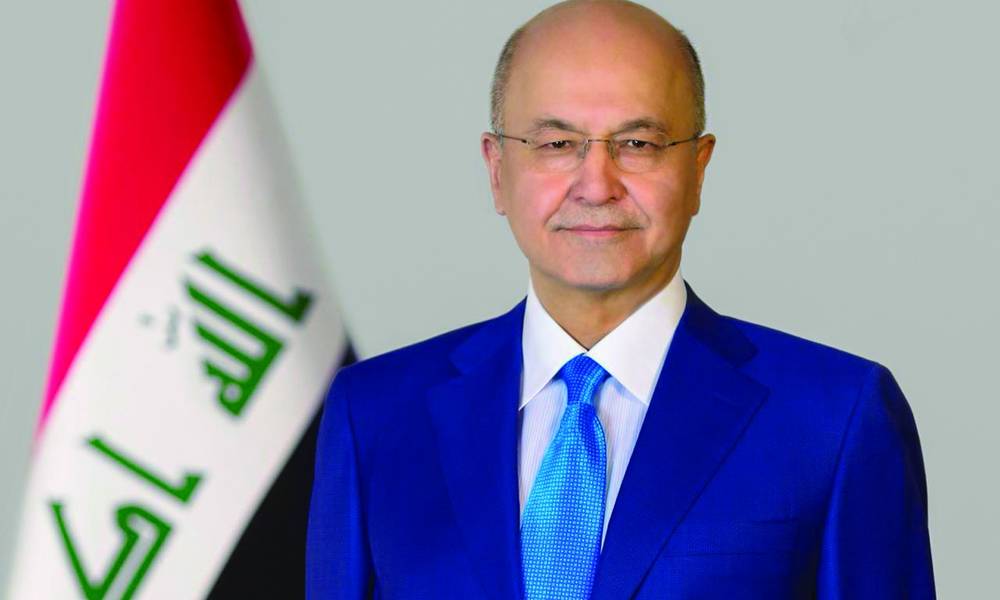 الرئيس العراقي الهجمات الإرهابية بكركوك وديالي محاولات خسيسة لضرب الأمن والاستقرار