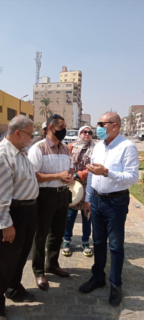 نائب محافظ القاهرة يتابع إنشاء مسلة المطرية وتطوير شارع الكابلات |صور -  بوابة الأهرام