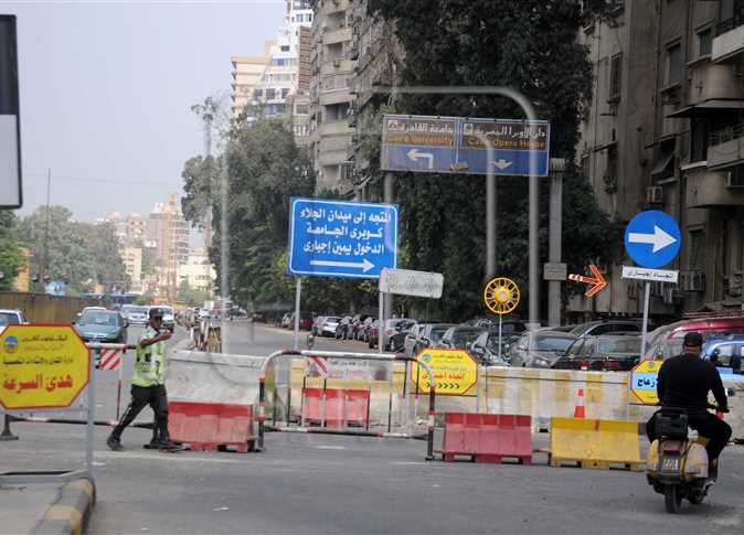 غلق جزئي لشارع الأهرام بدايةً من تقاطع ;المستشفى; وحتى ;المريوطية;