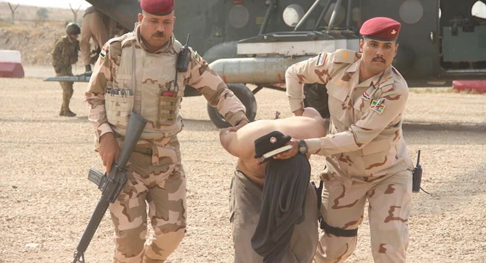 العراق القبض على عنصر داعشي شمالي بغداد