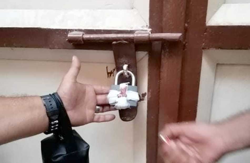 تشميع  مراكز للدروس الخصوصية في حي فيصل بمحافظة السويس 