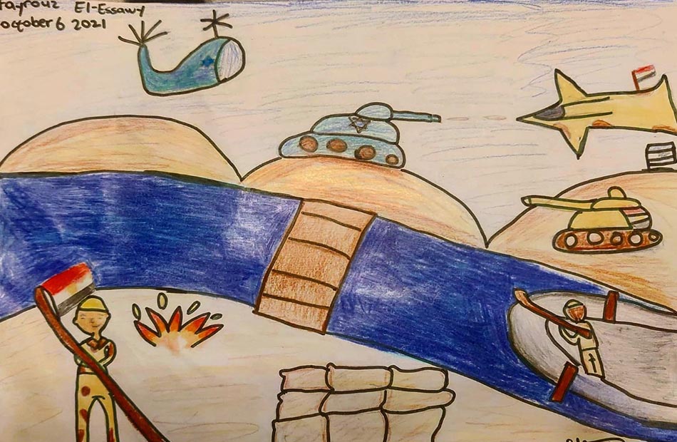 سفارة مصر بنيوزيلندا تواصل استقبال الأعمال المشاركة في مسابقة رسم الأطفال  بمناسبة حرب أكتوبر | صور - بوابة الأهرام