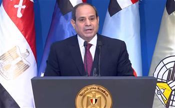   الرئيس-السيسي-قضية-مصر-الآن-هي- الوعي -وعلينا-الحفاظ-على-مقدراتنا-وشعبنا
