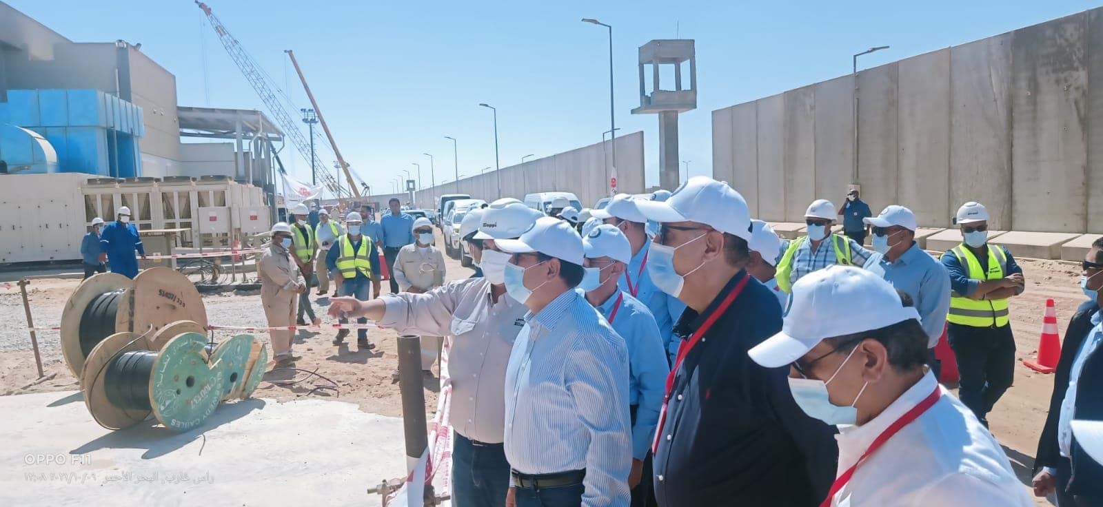  جولة تفقدية لوزير البترول والثروة المعدنية لمنطقتي خليج السويس ورأس غارب