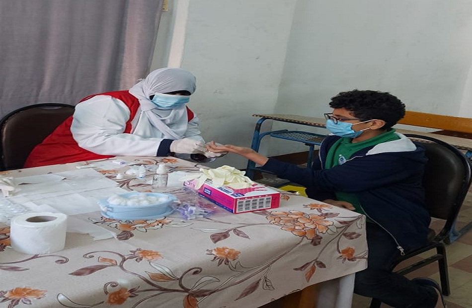 الصحة فحص  ألف طالب ضمن مبادرة الرئيس للكشف المبكر عن فيروس سي
